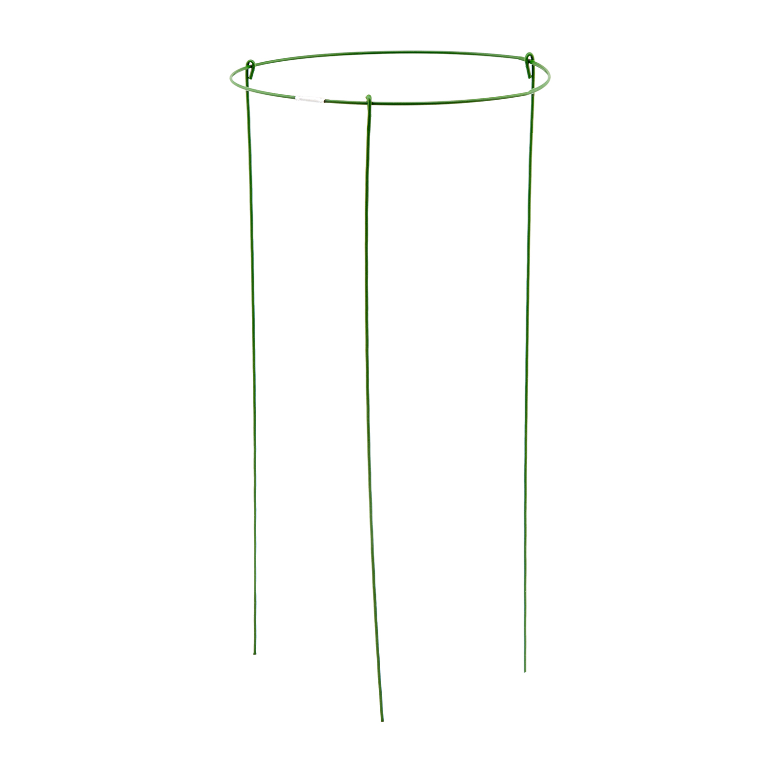 Опора для растений круглая, D 21 см, H 45 см, 3 шти в упаковке, металл в пластике Palisad (644065)