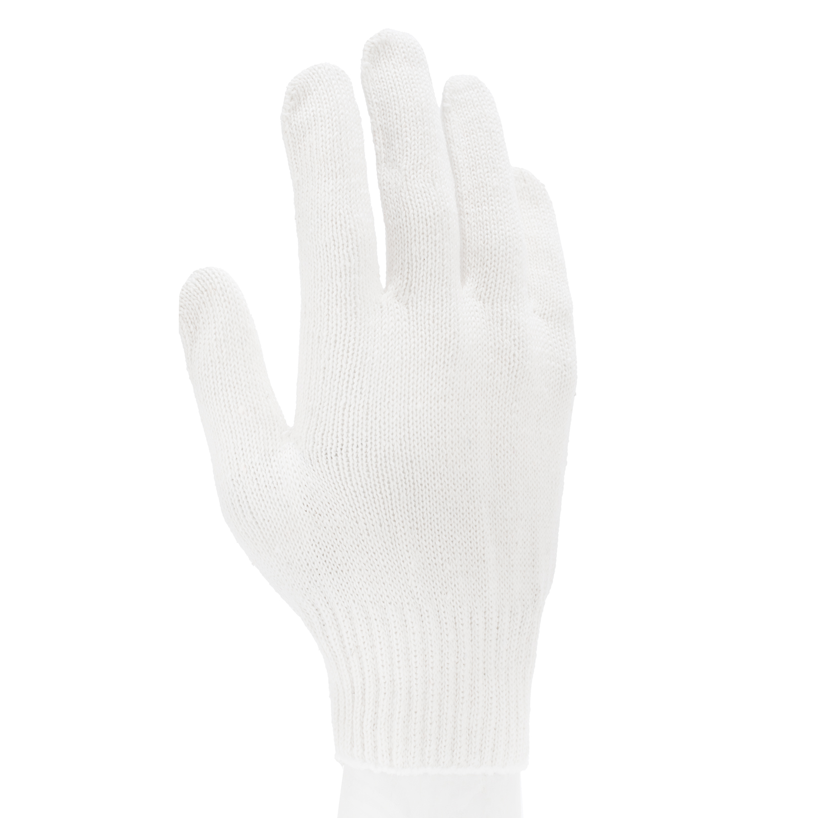 Перчатки х/б, 3 пары в упаковке, 10 класс (67711)