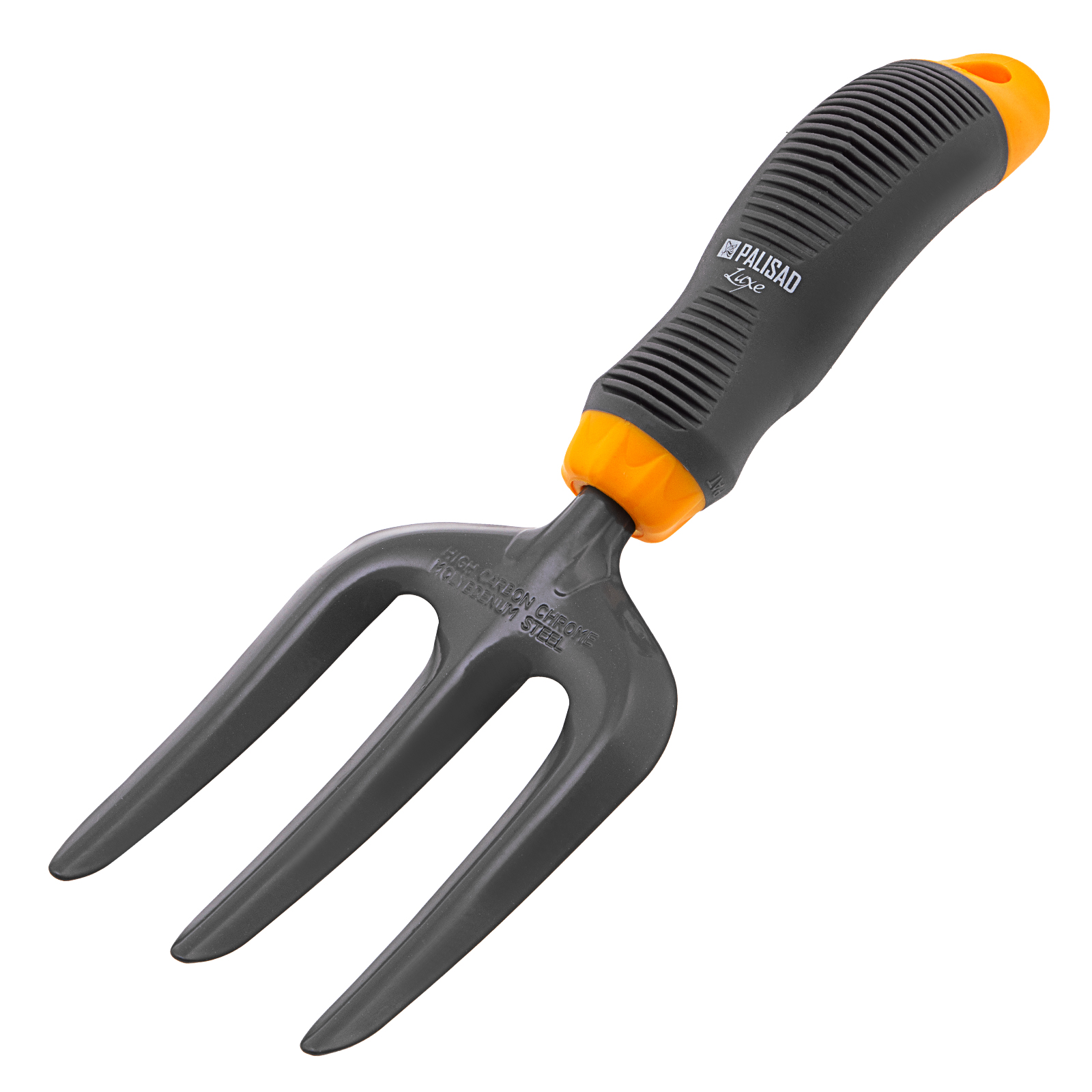 Вилка посадочная 3 - зубая, эргономичная двухкомпонентная рукоятка, Luxe, Palisad (62383)