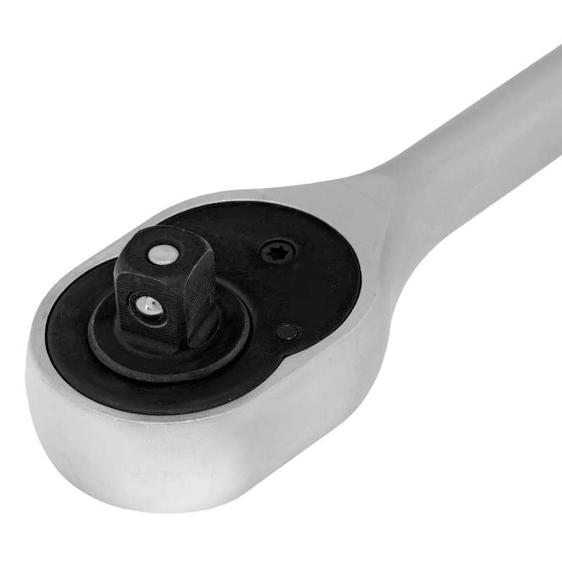 Набор торцевых головок, 3/8", головки 7 - 22 мм, с трещот. ключом, CrV,11 предметов Stels (14126)