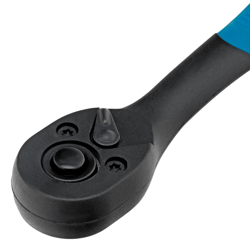 Ключ-трещотка 1/4", CrV, 72 зуба, с быстрым сбросом Gross (14086)