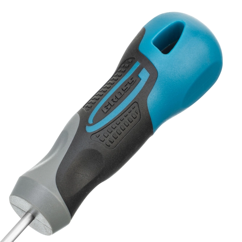 Отвертка PZ0 x 75 мм, S2, трехкомпонентная ручка Gross (12155)