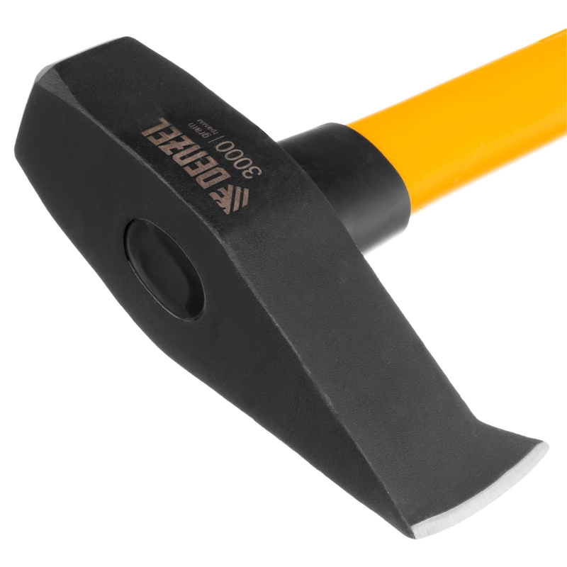 Колун-кувалда 3000 г, кованая, фибергласовая  рукоятка c TPR покрытием, 880 мм Denzel (21851)