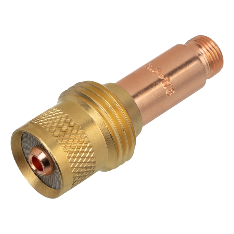 Держатель цанги с газовой линзой для электрода 2,4 мм, 2 шт Denzel (93658)