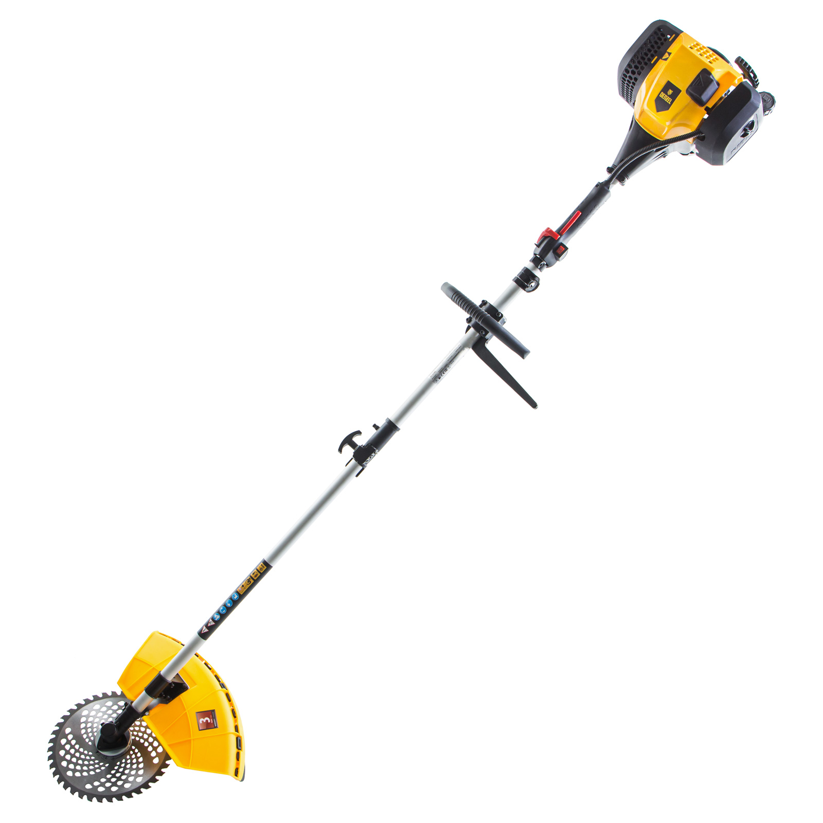 Триммер бензиновый мультифункциональный DGT-52S-MAX, 52 см3, разъемная штанга Denzel (96279)