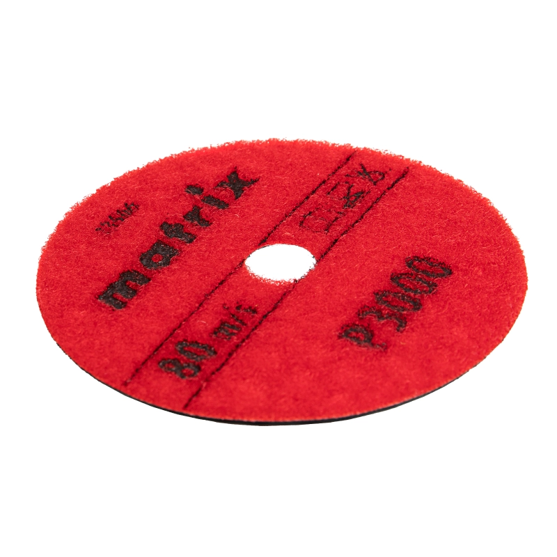 Алмазный гибкий шлифовальный круг, 100 мм, P3000, сухое шлифование, 5 шт. Matrix (73506)