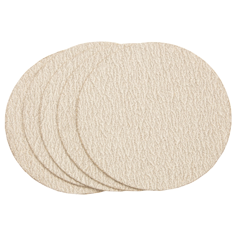 Диск шлифовальный под "липучку", KP14D, зернистость P 80, 16-Н, 125 мм, 5 шт, "БАЗ" (73720)