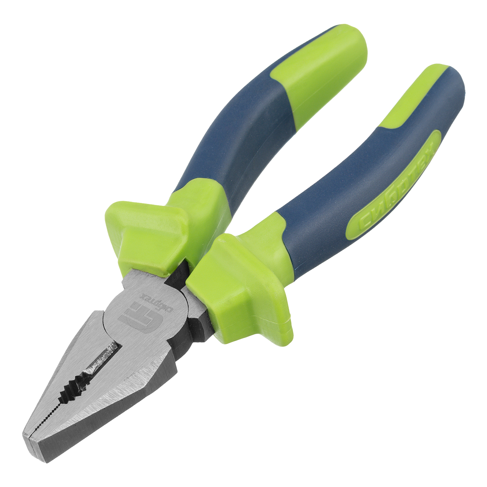 Плоскогубцы комбинированные, 160 мм, двухкомпонентные рукоятки Сибртех (17050)