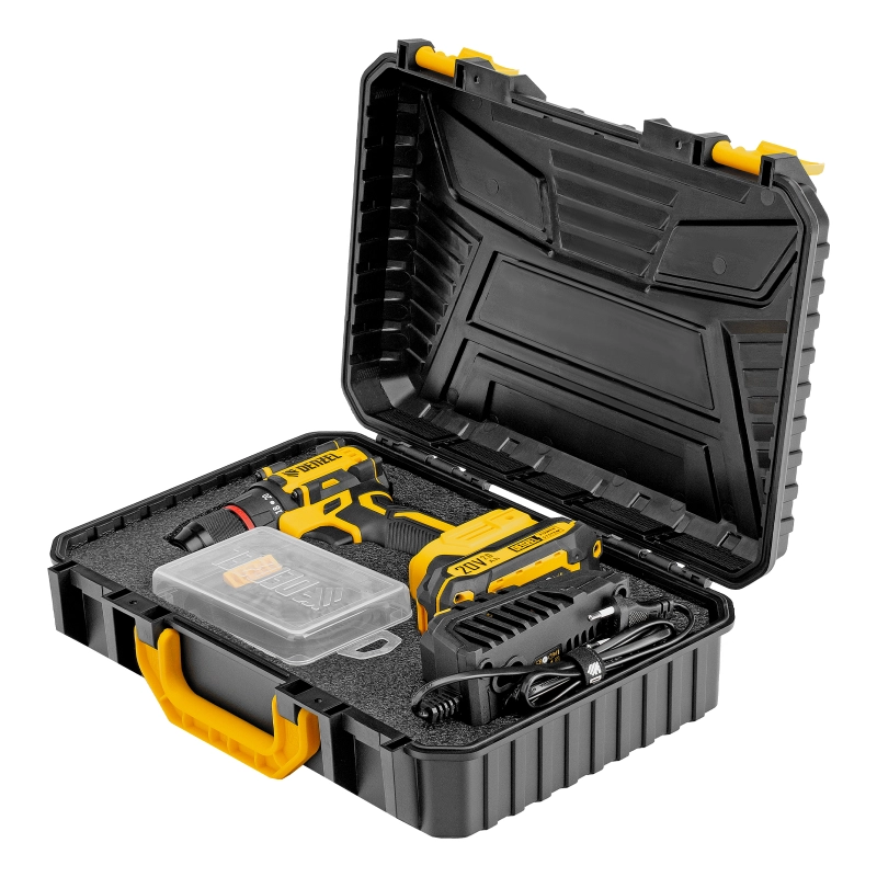 Дрель-шуруповерт аккумуляторная бесщет. CDH-BL-20, Li-Ion, 20 В// Denzel (26123)