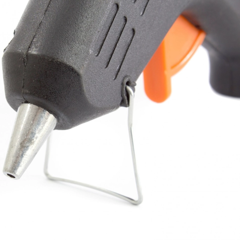 Клеевой пистолет с выключателем 7 мм в кейсе, 20 Вт, 2.5 г/мин Sparta (93025)