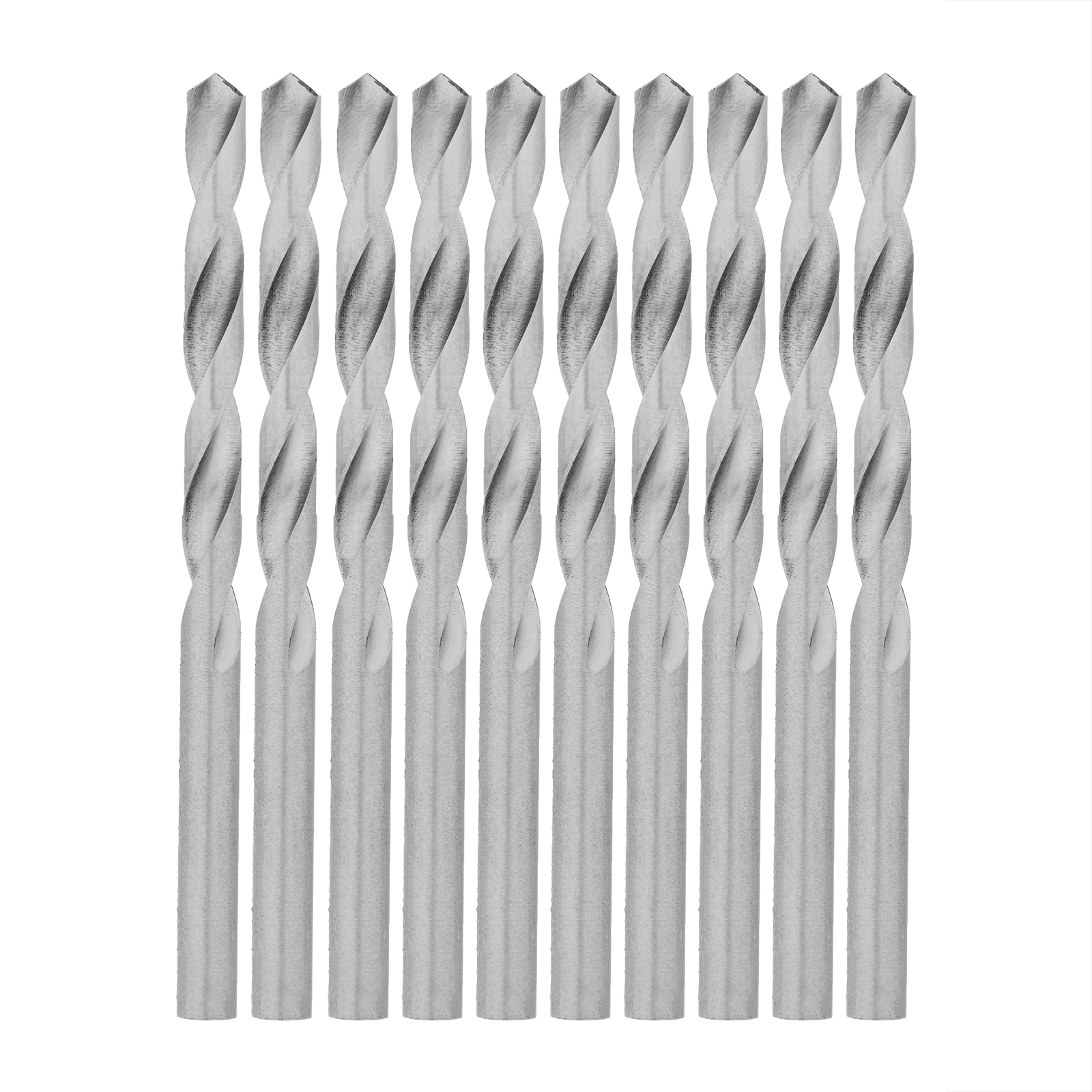 Сверло по металлу, 6.5 мм, полированное, HSS, 10 шт, цилиндрический хвостовик Matrix (71565)