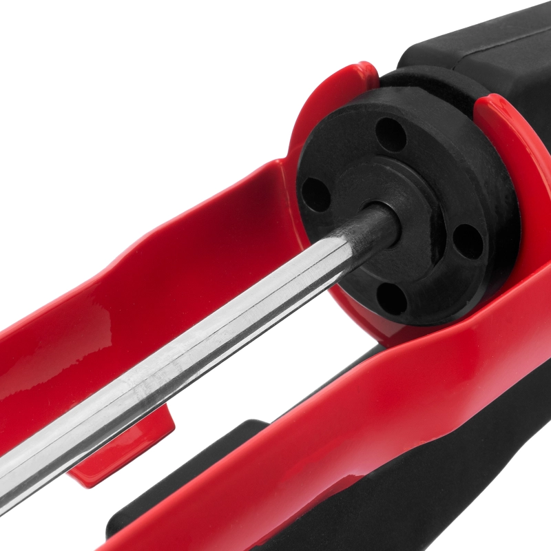 Пистолет для герметика, 310 мл, "полуоткрытый", противовес, круглый шток 8 мм Matrix (88666)