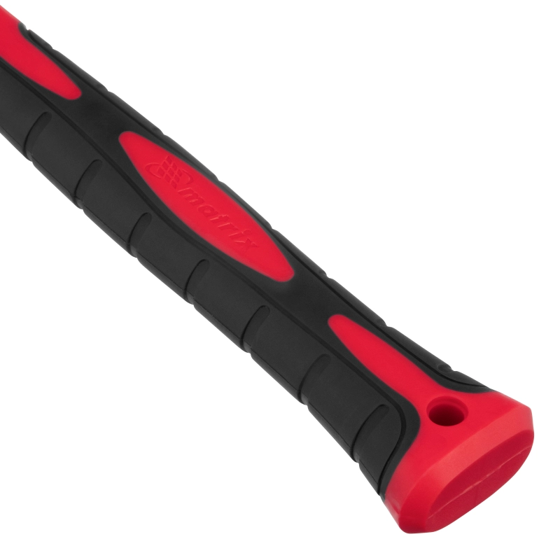 Молоток слесарный optimal, 800 г, фибергласовая обрезиненная рукоятка, квадратный боек Matrix (10379)