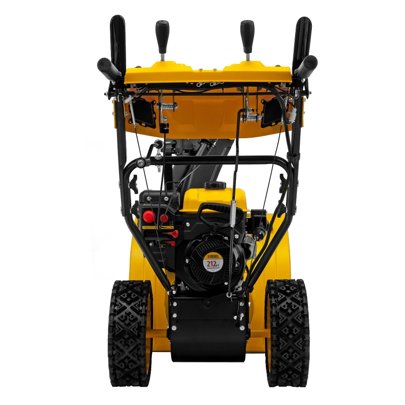 Бензиновая снегоуборочная машина SBM 610S PRO, 212 cc, электростартер, фара, обогрев Denzel (97654)