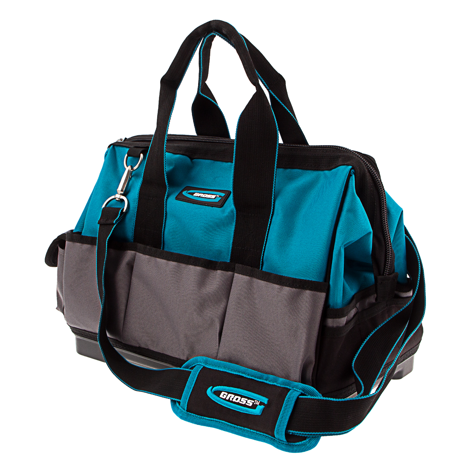 Сумка для инструмента HanD Werker, 26 карманов, дно пластик, наплечный ремень, 400 х 225 х 310 мм Gross (90272)