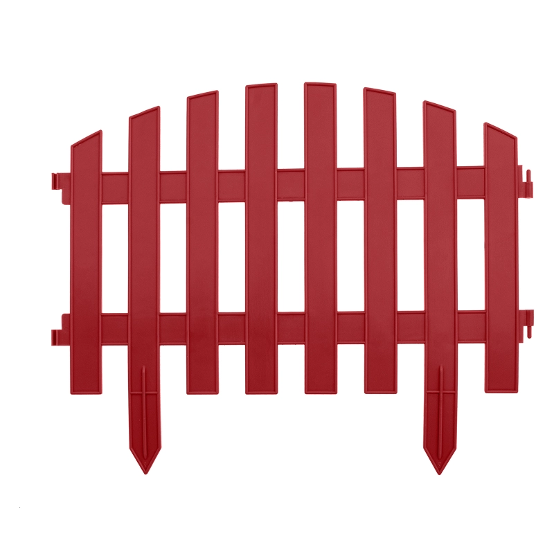 Забор декоративный "Винтаж", 28 х 300 см, терракот, Palisad (65015)