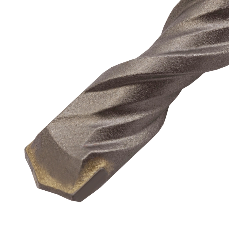 Бур по бетону, двойная спираль, три пылеотводящие кромки, 10 x 600 мм DENZEL (705022)