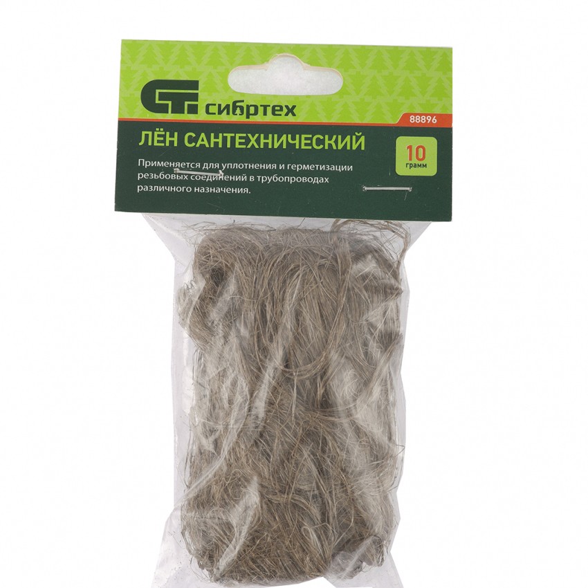 Лен сантехнический, 10 г Сибртех (88896)