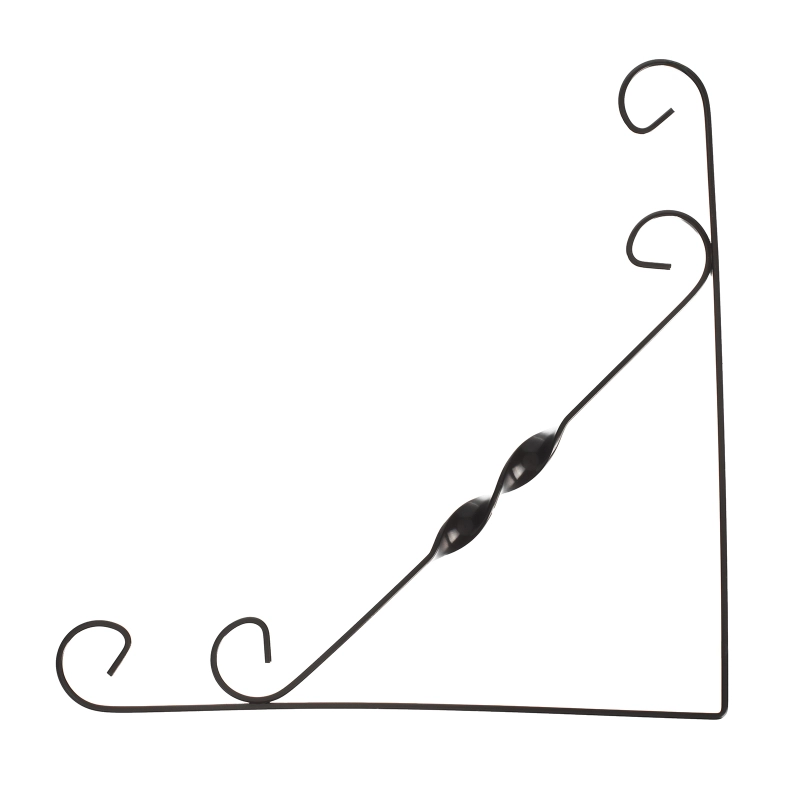 Кронштейн декоративный, 250 х 250 мм, коричневый Сибртех (94056)