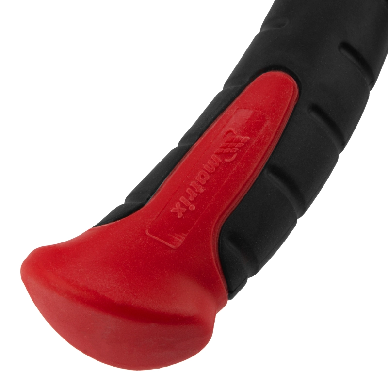 Молоток-гвоздодер мини, боек с магнитом, фибергласовая двухкомпонентная рукоятка, 250 г Matrix (10443)