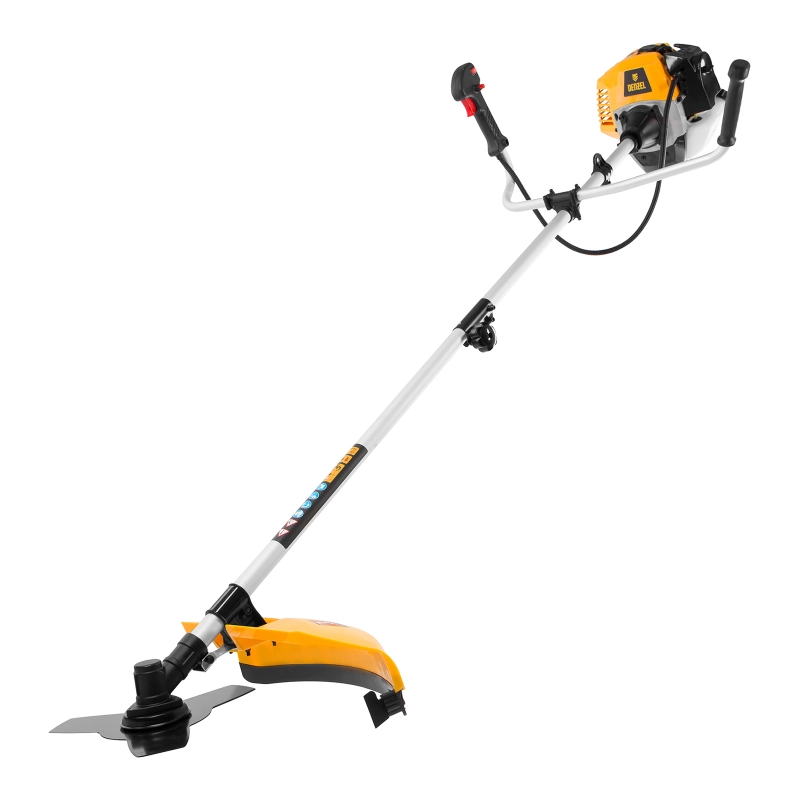 Триммер бензиновый DR-52S, 52 см3, разъемная штанга, состоит из 2 частей Denzel (96276)