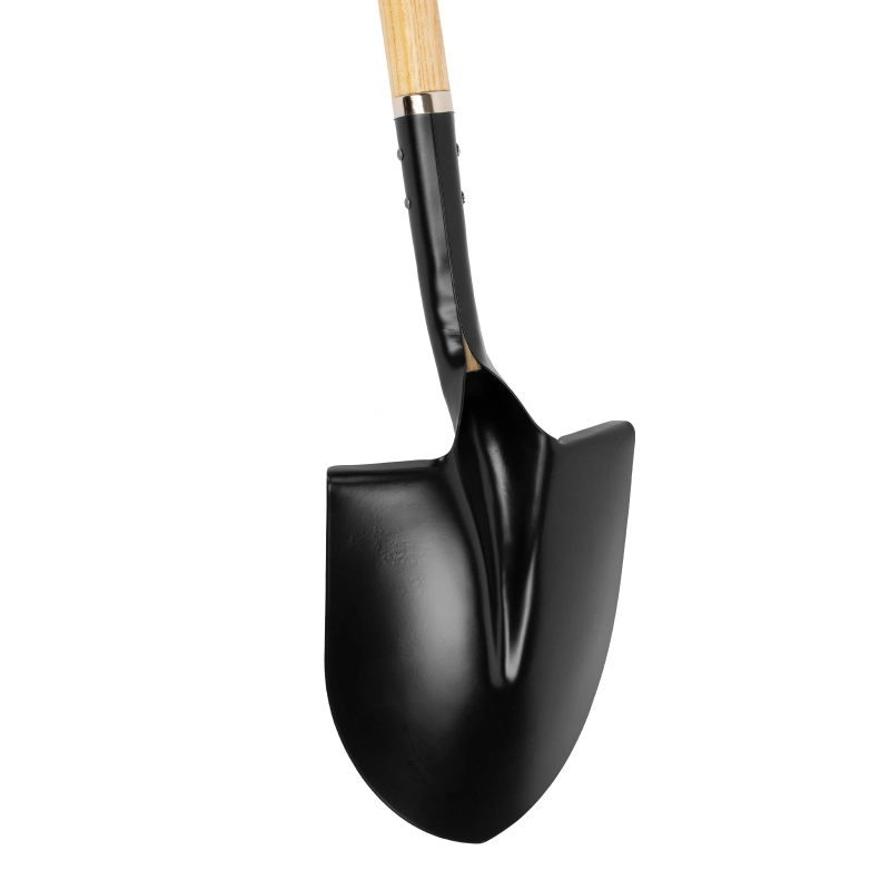 Лопата штыковая амер. типа, 215х285х1500 мм, деревянный лакированный черенок, LUXE Palisad (61377)