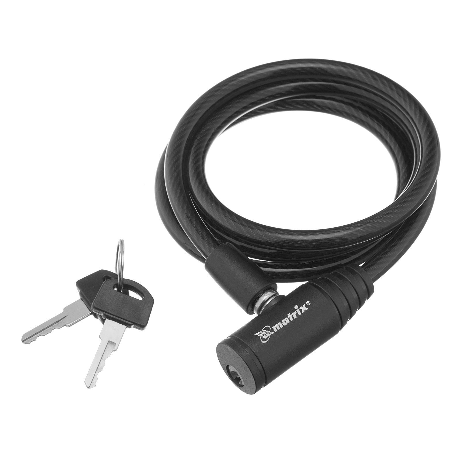 Замок тросовый универсальный, 8 х 1200 мм Matrix (91816)