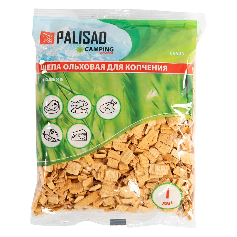 Щепа ольховая для копчения, Camping Palisad (69543)