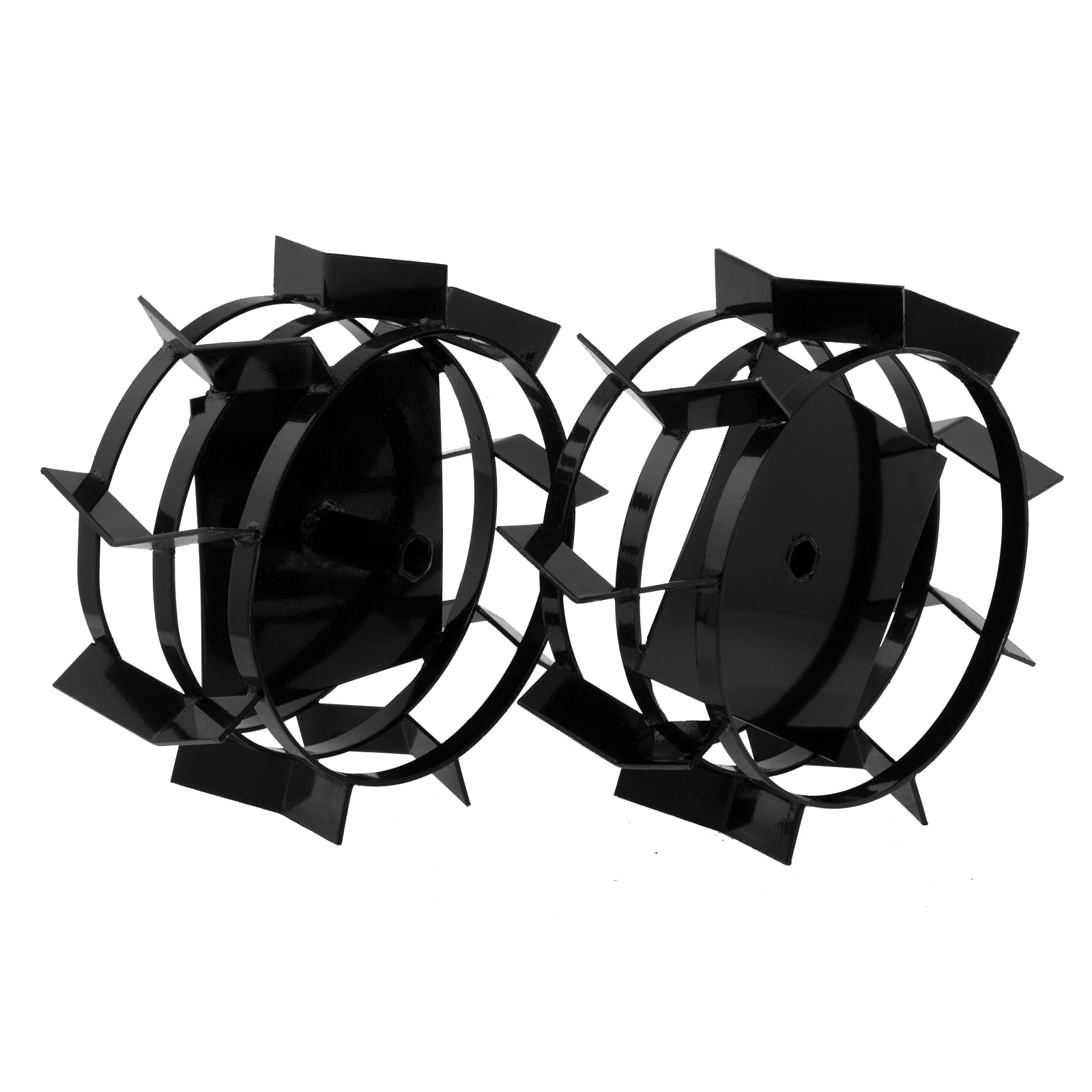 Грунтозацепы 380/160 мм, посадка шест. 23 мм, комплект 2 шт Denzel (59901)