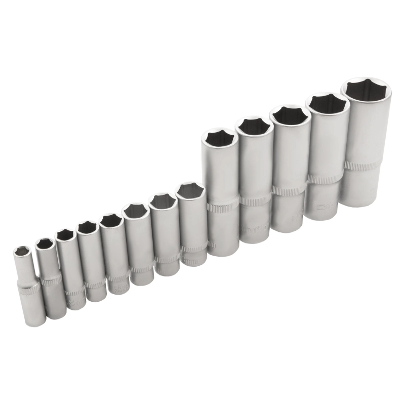 Набор инструментов 108 предметов, CrV, 1/2", 1/4" Сибртех (13511)