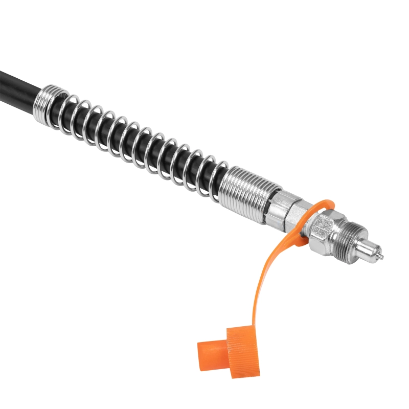 Растяжка гидравлическая, 10 т, набор из 17 предметов, 7 сменных насадок, в пластиковом кейсе Matrix (513405)