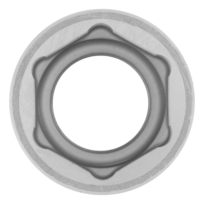 Головка торцевая, 17 мм, шестигранная, CrV, под квадрат 1/2 Stels (13828)