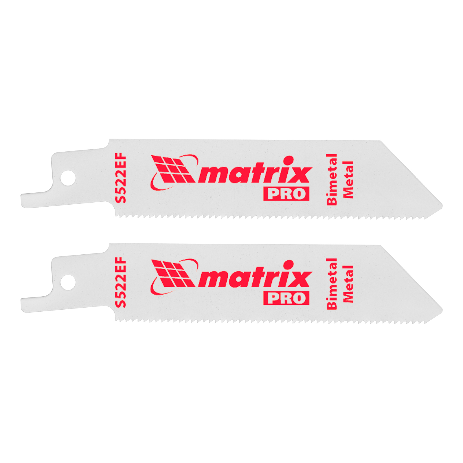 Полотна по металлу для сабельной пилы S522EF 75/1.4 мм, Bimetal, 2 шт, Pro Matrix (782008)