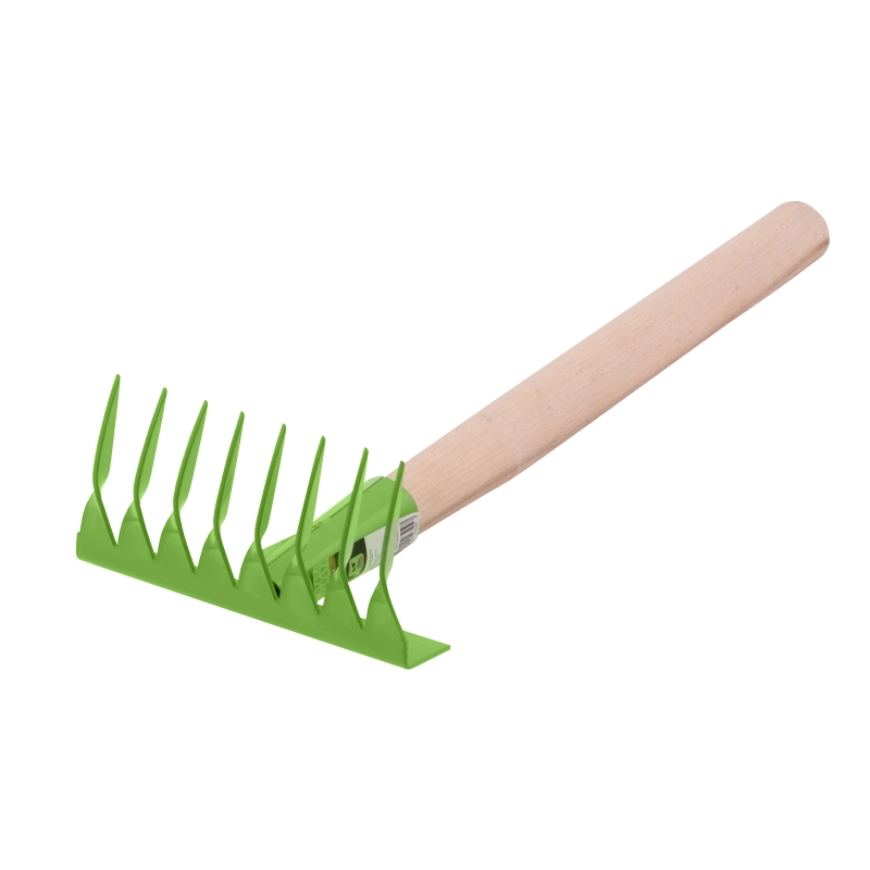 Грабли витые 8 - зубые, 160 х 390 мм, стальные, деревянная рукоятка, Агроном, Сибртех (61761)