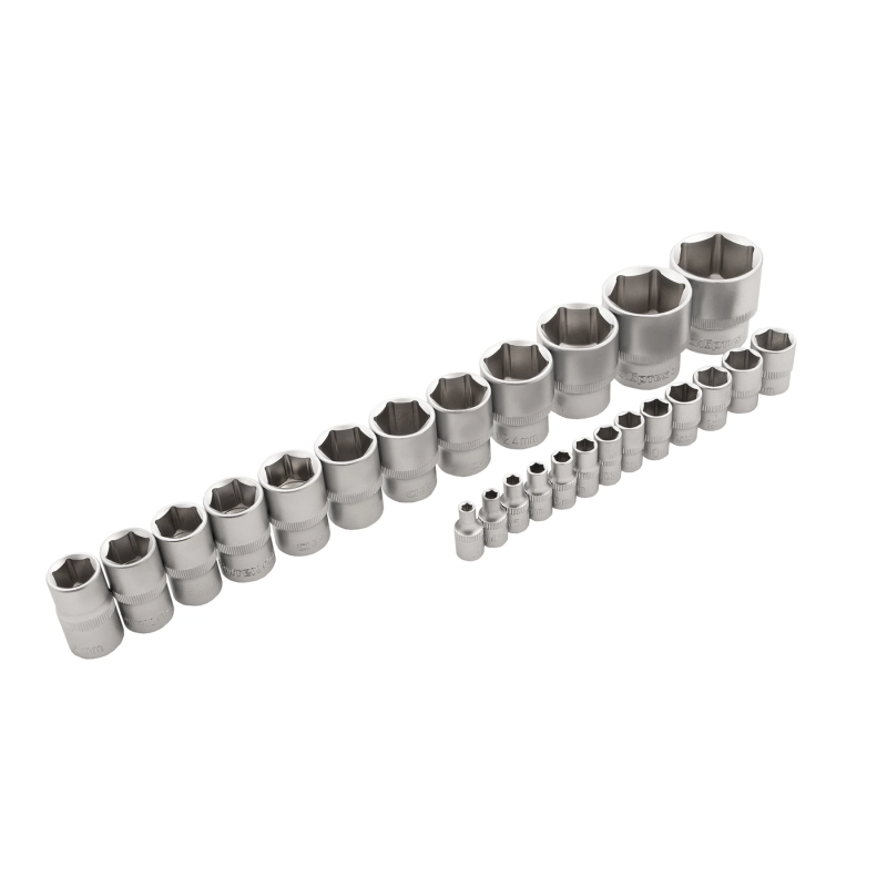Набор инструментов 82 предмета, CrV, 1/2", 1/4" Сибртех (13514)