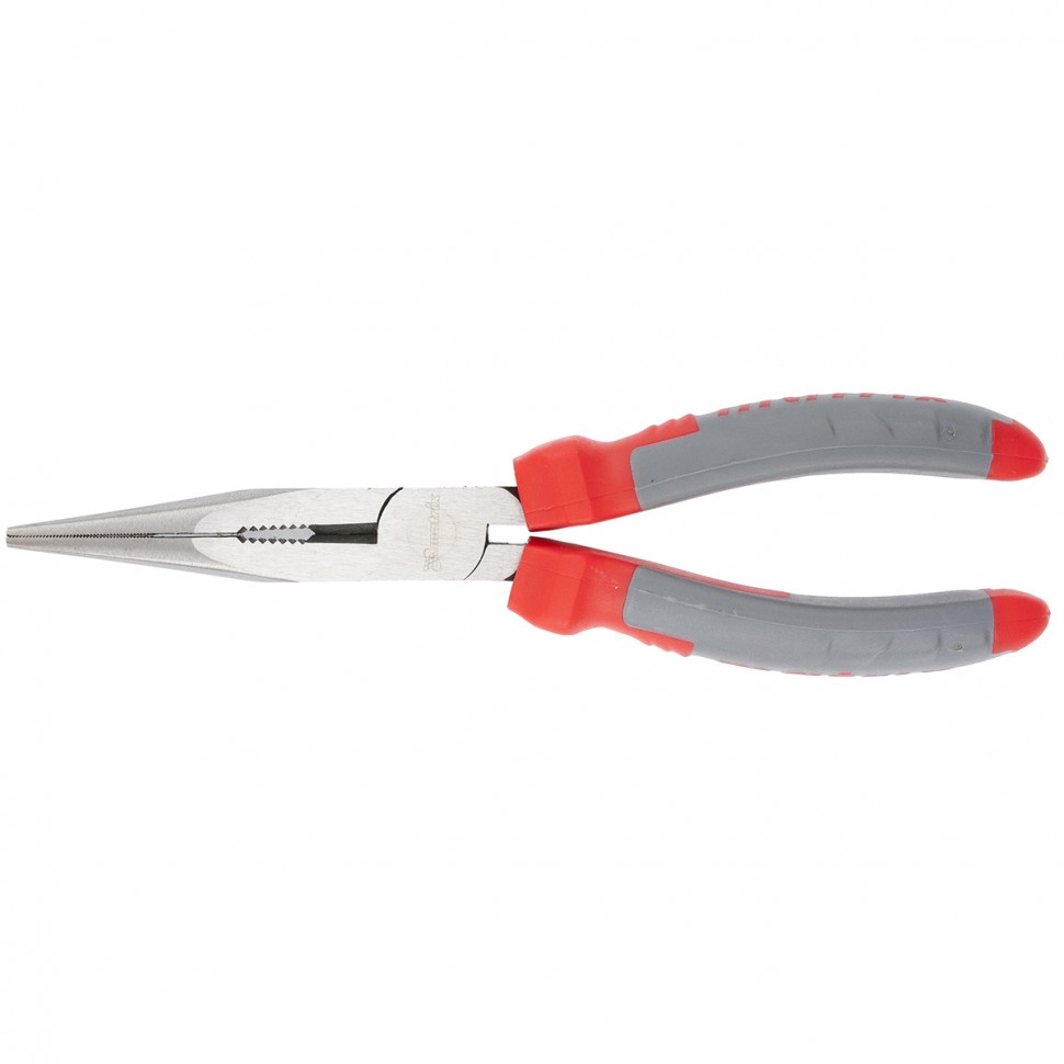 Длинногубцы прямые, 200 мм, двухкомпонентные рукоятки Matrix Professional (17124)