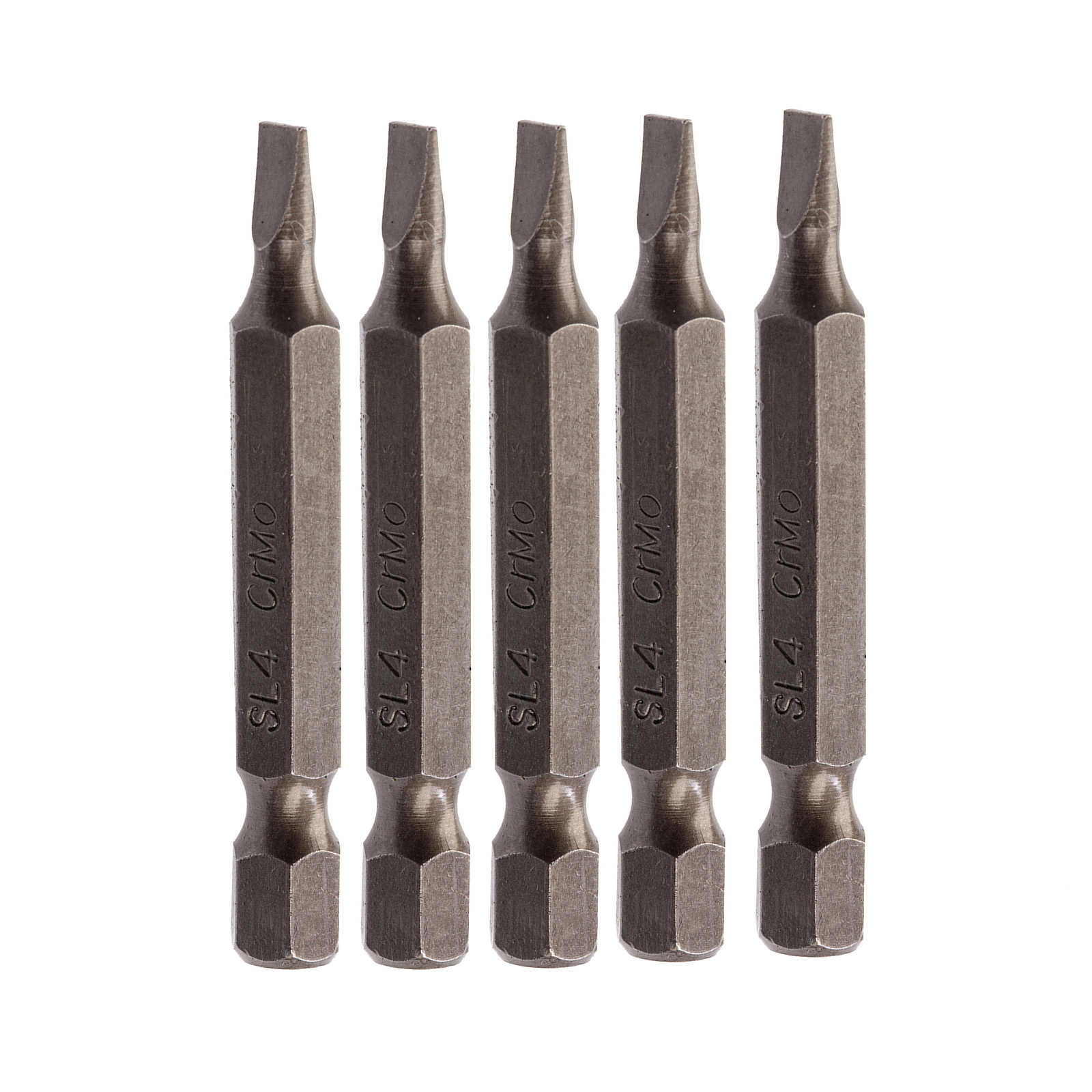 Бита SL4 x 50, сталь CrMo, 5 шт. Сибртех (11256)