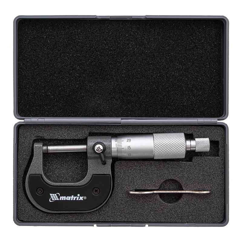 Микрометр механический,0-25 мм Matrix (317255)
