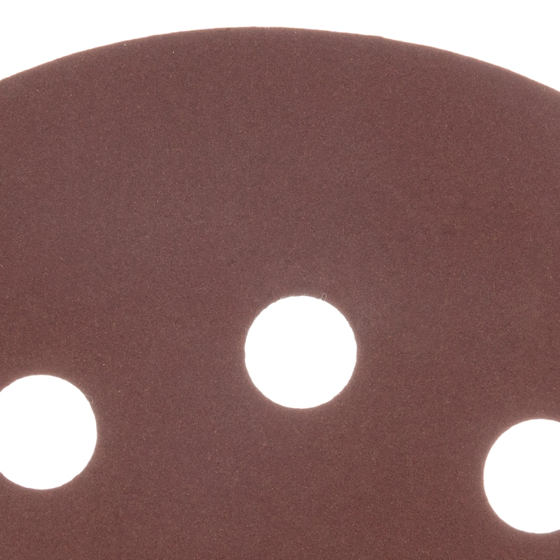 Круг абразивный на ворсовой подложке под "липучку", перфорированный, P 320, 125 мм, 5 шт Matrix (73813)