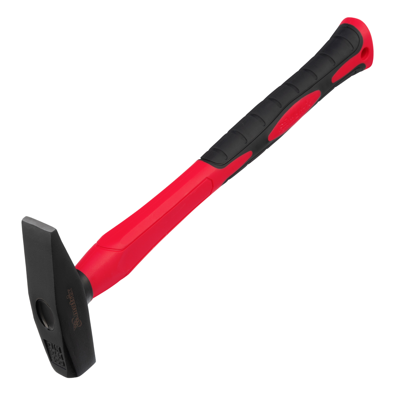 Молоток слесарный optimal, 300 г, фибергласовая обрезиненная рукоятка, квадратный боек Matrix (10367)