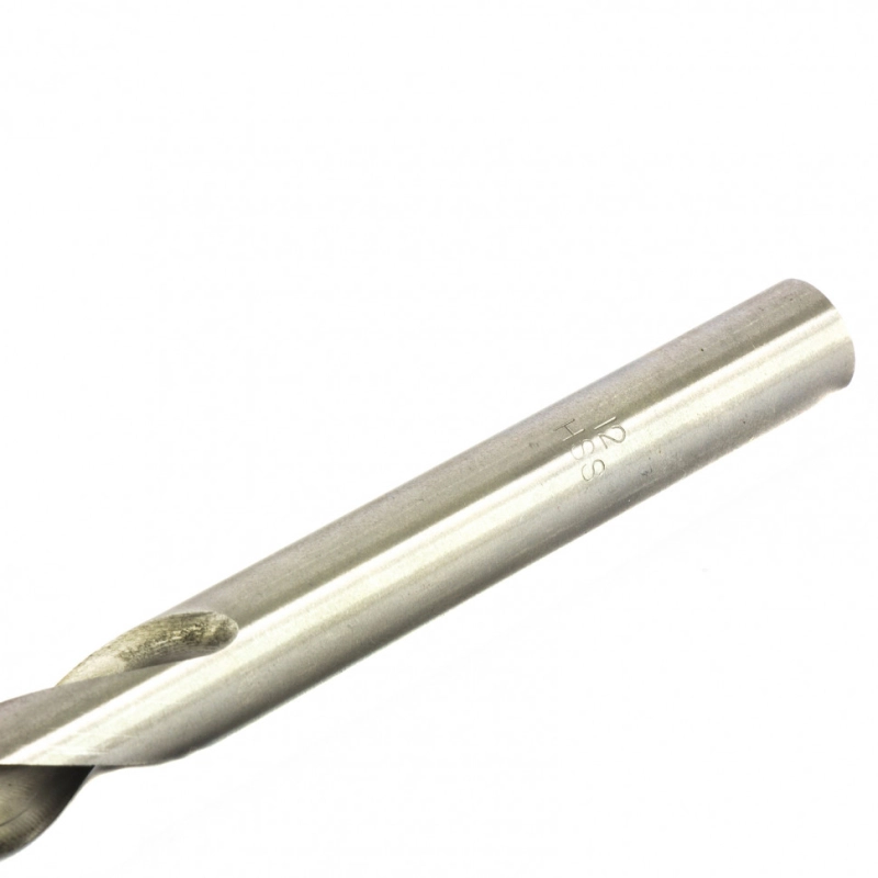 Сверло по металлу, 12 х 205 мм, полированное, удл, HSS, 5 шт, цилиндрический хвостовик Matrix (715120)