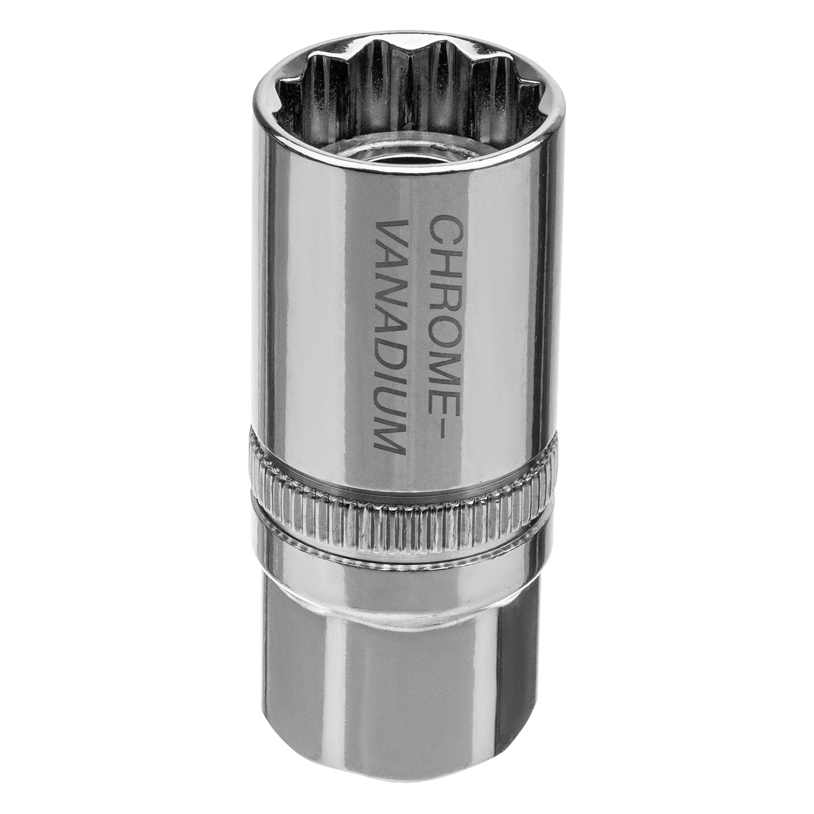 Головка торцевая свечная, магнитная, двенадцатигранная, 21 мм, под квадрат 1/2 Gross (13189)