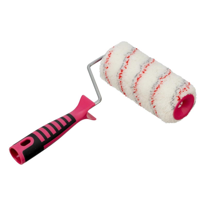 Валик "Нейлон Люкс" с двухкомпонентной ручкой, 180 мм, ворс 18 мм, D 48 мм, D ручки 6 мм, полиамид Matrix (80652)