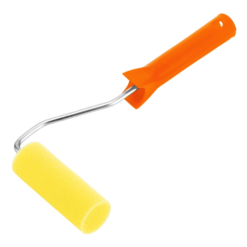 Набор мини-валиков "Поролон", 100 мм, D 35 мм, D ручки 6 мм, 10 шт, 2 бюгеля Sparta (802835)