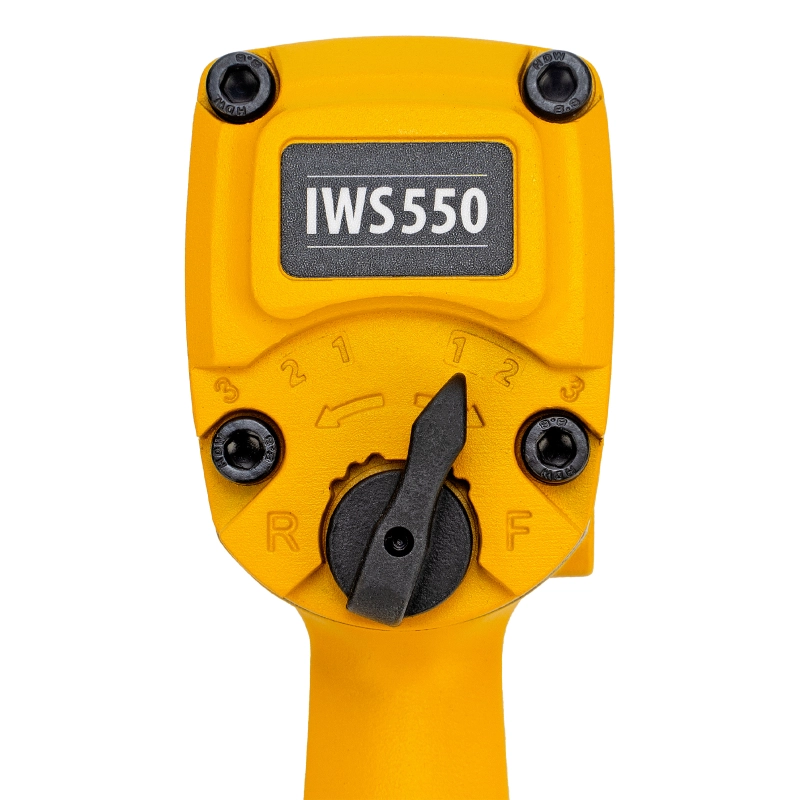 Ударный пневмогайковерт IWS550 Compact, 1/2", 8500 об/мин, 710 Нм Denzel (57470)