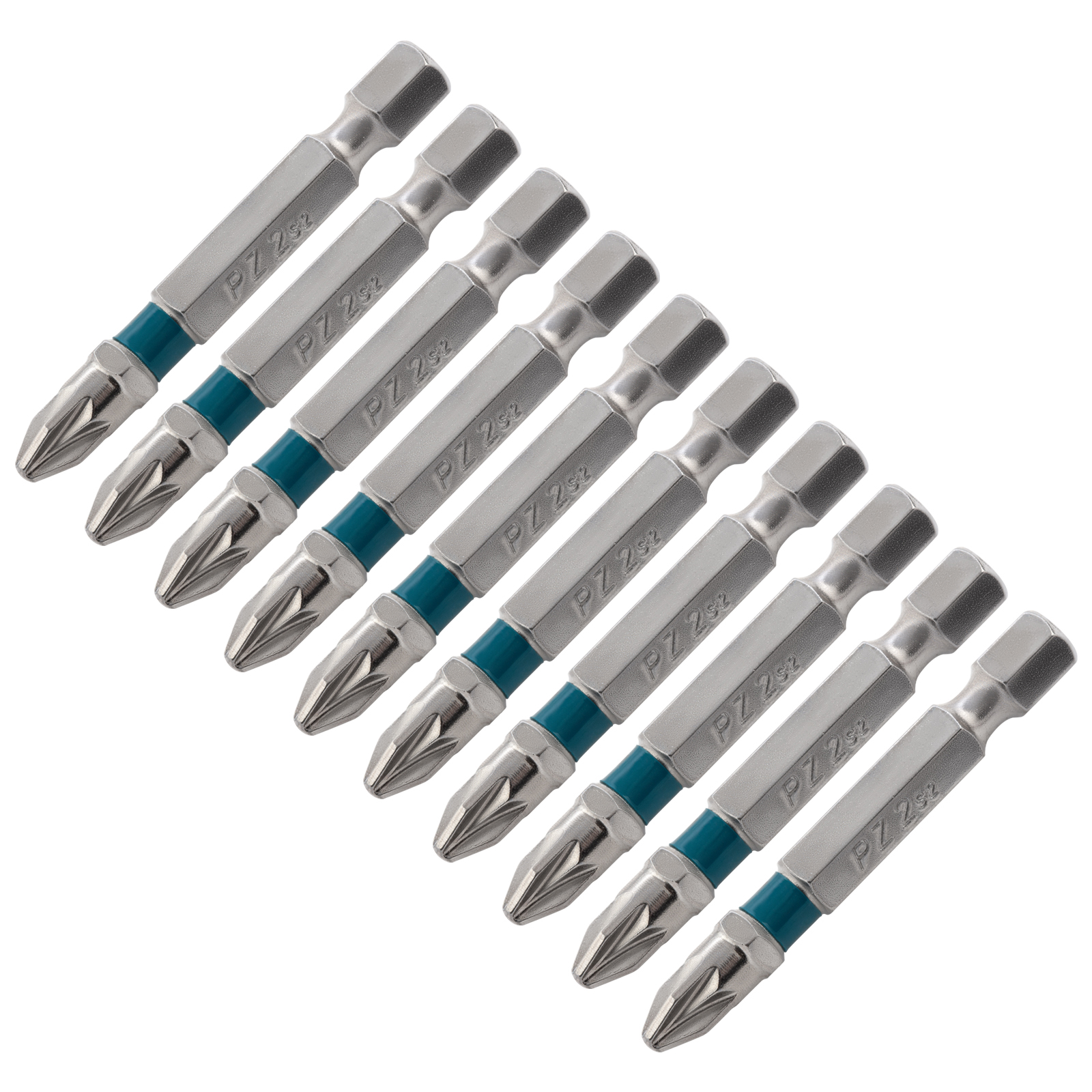 Бита РZ2 х 50, сталь S2, 10 шт. Gross (11345)