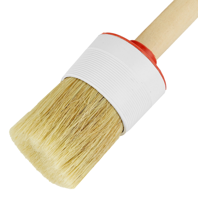 Кисть круглая №16 (55 мм) натуральная щетина, деревянная ручка MTX (82086)