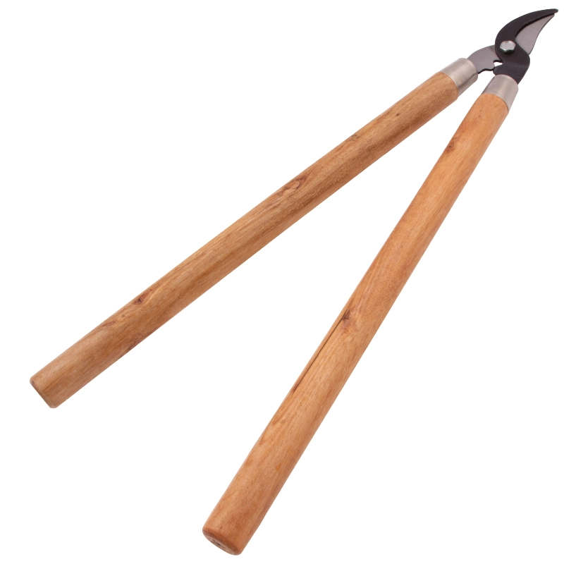 Сучкорез прямого реза, 640 мм, деревянные рукоятки, Palisad (605665)