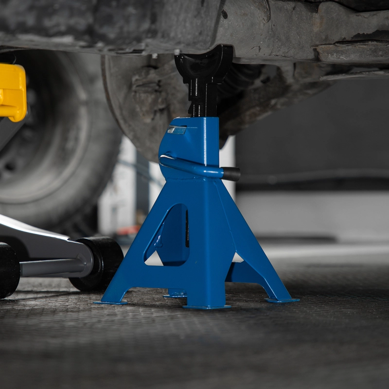 Подставки под автомобиль регулируемые, 3 т, H подъема 280-430 мм, 2 шт, Stels (51627)