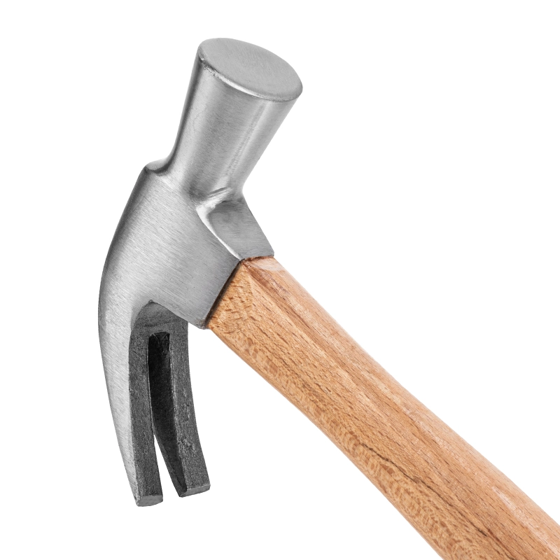 Молоток-гвоздодер, 650 г, боек 32 мм, деревянная рукоятка Sparta (104235)